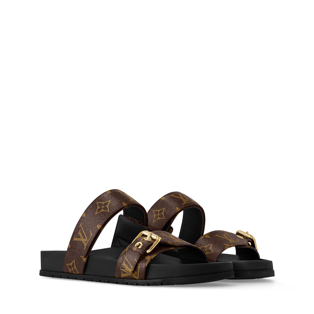 Bom Dia Flat Comfort Mule – Cacao
