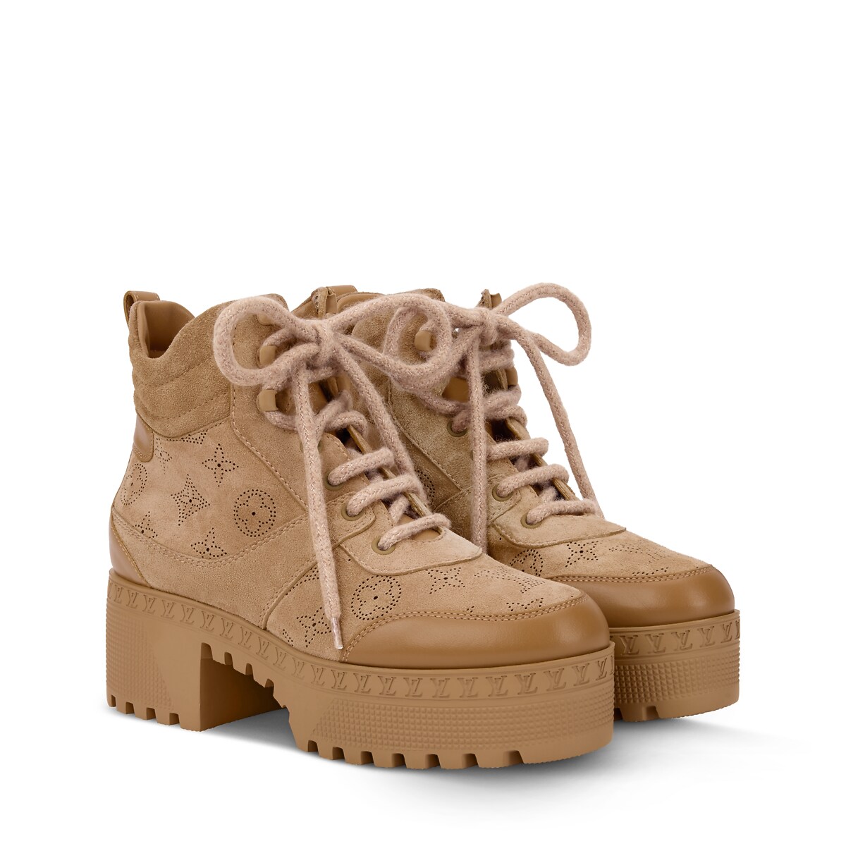 Laureate Platform Desert Boot – Camel 1
